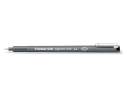 Marcadores Staedtler 308, Pigment Liner 0.2mm Preto
