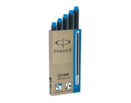 Recarga tinta Parker Cx.5 cartuchos Azul Real (Lav.)