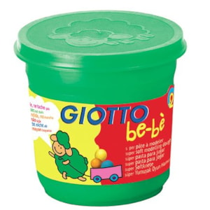 Plasticina Giotto Bé-Bé Ref: 463002, verde, boião c/220 grs