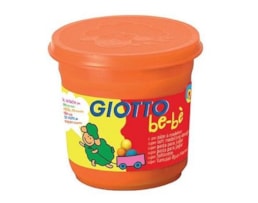 Plasticina Giotto Bé-Bé Ref: 463003, Laranja, boião c/220 g.