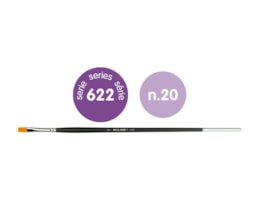 Pincel Milan Premium synthetic, espatulado, Refª 622 nº 20