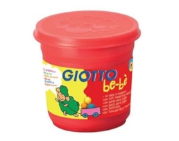 Plasticina Giotto Bé-Bé Ref: 463001, Vermelho, boião c/220 g
