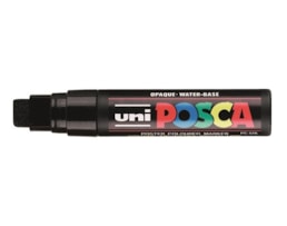 Marcador Uni Posca PC-17K Perm., traço 15mm, Preto