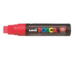 Marcador Uni Posca PC-17K Perm., traço 15mm, Vermelho