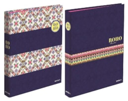 Dossier A4 Ambar c/ 2 Argolas L/E, Boho Chic