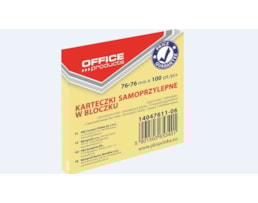 Blocos Notes Adesivo, Office, 76X76mm, (654), 100fl