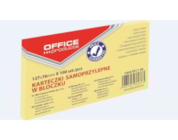 Blocos Notes Adesivo, Office, 127X76mm, (655), 100fl