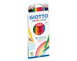 Lápis Cor Giotto Colors 3.0 c/12 cores Ref.276600
