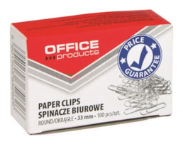 Clips Office Products,  Nº4 - 33mm Cx.100