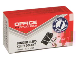 Molas OFFICE, p/ Papeis 19mm Cx.12 Unidades