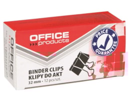 Molas OFFICE, p/ Papeis 32mm Cx.12 Unidades
