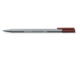 Marcador Staedtler Triplus Fineliner 334-76, Castanho