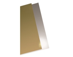 Cartolina Iris 50x65 280grs. 05822, Prata Metalizada