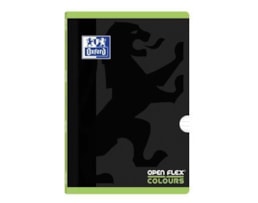 Caderno Agraf. Openflex, A4 48fls./90g. c/banda Verde, Paut