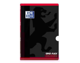 Caderno Agraf. Openflex, A4 48fls./90g. c/banda Verm., Paut