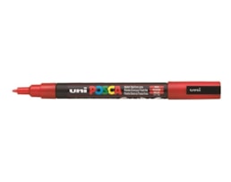 Marcador Uni Posca PC-3M, traço 0,9-1,3mm, Enc.