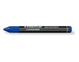Lapis Cera Staedtler Permanente Omnig. 236 Azul Cx. c/12