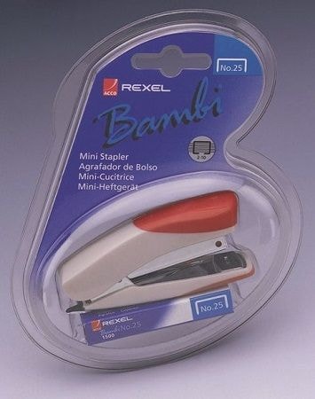 Rexel Bambi No. 25 4Mm Staples Box Of 1500