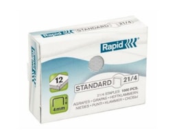 Agrafes Rapid 21/4, Standard Cx.1000