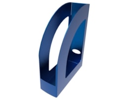 Porta Revistas Polipropileno Refª 150  c/75mm Azul