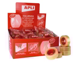 Fita cola Apli transp. 19X33m Refª 11103