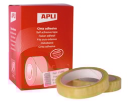 Fita cola Apli transp. 19X66m refª 11266