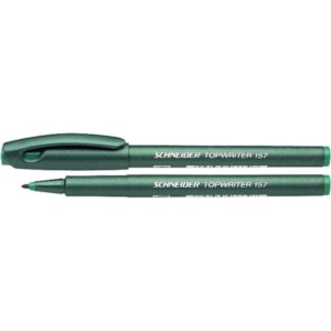 Marcador Schneider Topwriter 157 (Nylon) verde