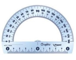 Transferidor MAPED Graphic 180-12 cm Refª 242180