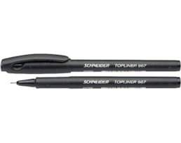 Marcador Schneider Topliner 967 (Fino) preto