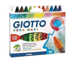 Lápis Cera Giotto Maxi c/12 Ref.291200
