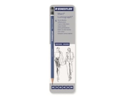 Lápis Grafite Staedtler 100G6 Lumograph Cx.6 Graduações