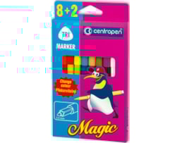 Marcador Centropen Magic ref. 2549, c/10, 8+2=16 cores