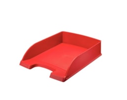 Tabuleiro Plástico Esselte 623607 (5227) Opaco Encarnado
