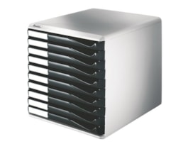 Classificador Leitz 5281 10 Gavetas Preto