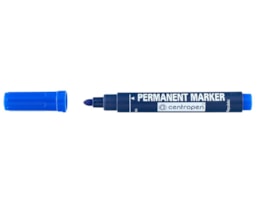 Marcador Centropen Permanente, Red. Ref.8510, Azul