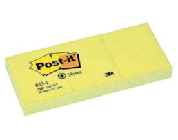 Blocos Post It 3M 38x51mm 653, 100 fls.