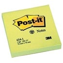 Blocos Post It 3M 76x76mm  654, 100 Fls