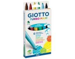 Marcador Giotto Turbo Maxi c/6 Ref.453000