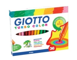 Marcador Giotto Turbo Color c/ 36 Ref.418000