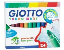 Marcador Giotto Turbo Maxi c/24 Ref.455000