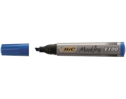 Marcador BIC Rotul. 2300 Biselado Azul