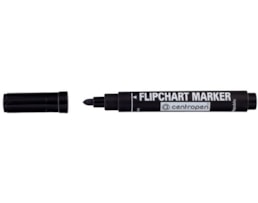 Marcador Centropen Flipchart,  Ref.8550, Preto