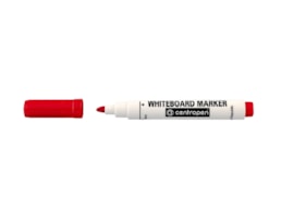 Marcador Centropen Quad. Branco Ref.8559, Encarnado