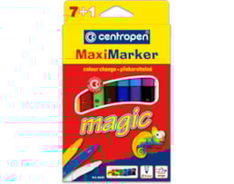 Marcador Centropen Ergo Maxi Magic ref.8649, c/8, 7+1=14