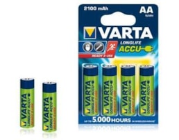 Pilhas Varta AA 56706 Recarregáveis 2100mAh Blister c/ 2