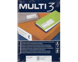 Etiquetas Multi3 Multiusos 48,5x16,9mm Cx.100fls A4 Ref10490