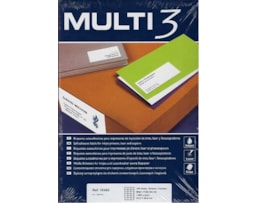 Etiquetas Multi3 Multiusos 63,5x46,6mm Cx.100fls A4 Ref10492