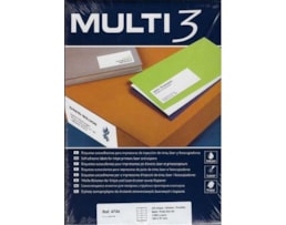 Etiquetas Multi3 Multiusos 105x57mm Cx.100fls A4 Ref.04724