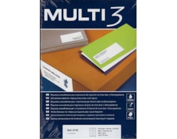 Etiquetas Multi3 Multiusos 105x70mm Cx.100fls A4 Ref.04725