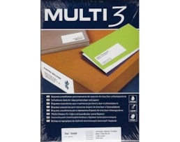 Etiquetas Multi3 Multiusos Diâm. 60mm Cx.100fls A4 Ref.10489